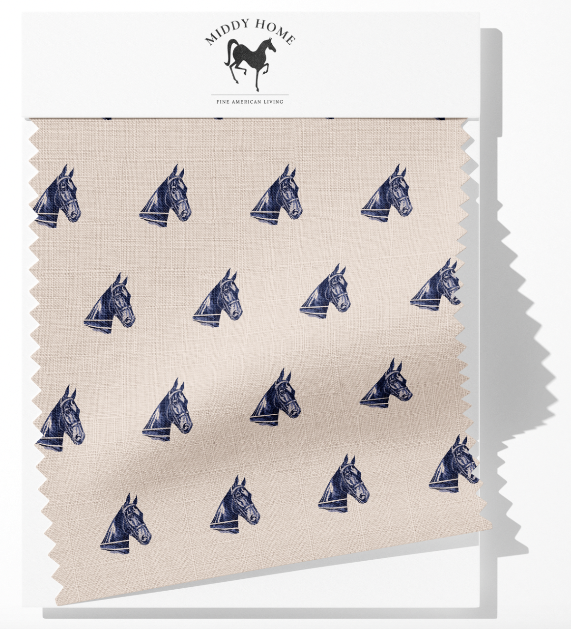 BROADWAY BILL FABRIC IN INDIGO