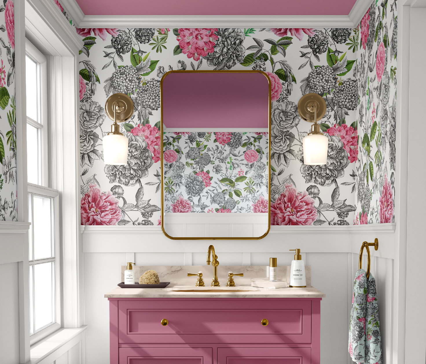 KATHARINE WALLPAPER ON WHITE