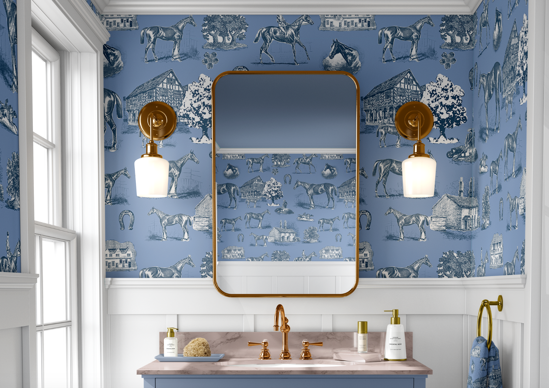 COUNTRY LIVING IN INDIGO