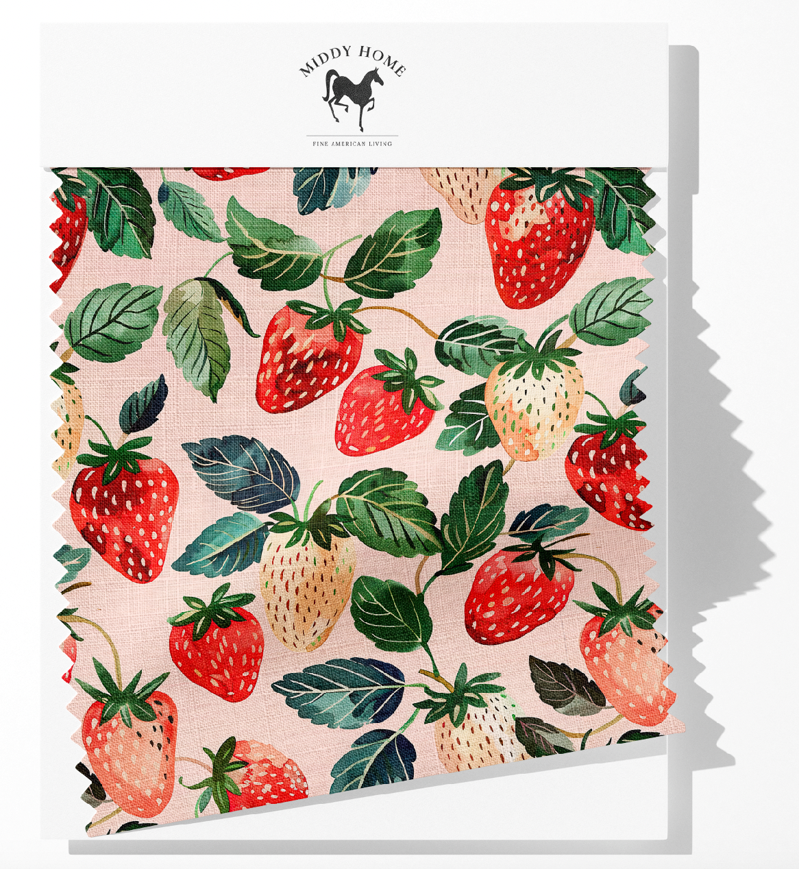 STRAWBERRIES ON BLUSH