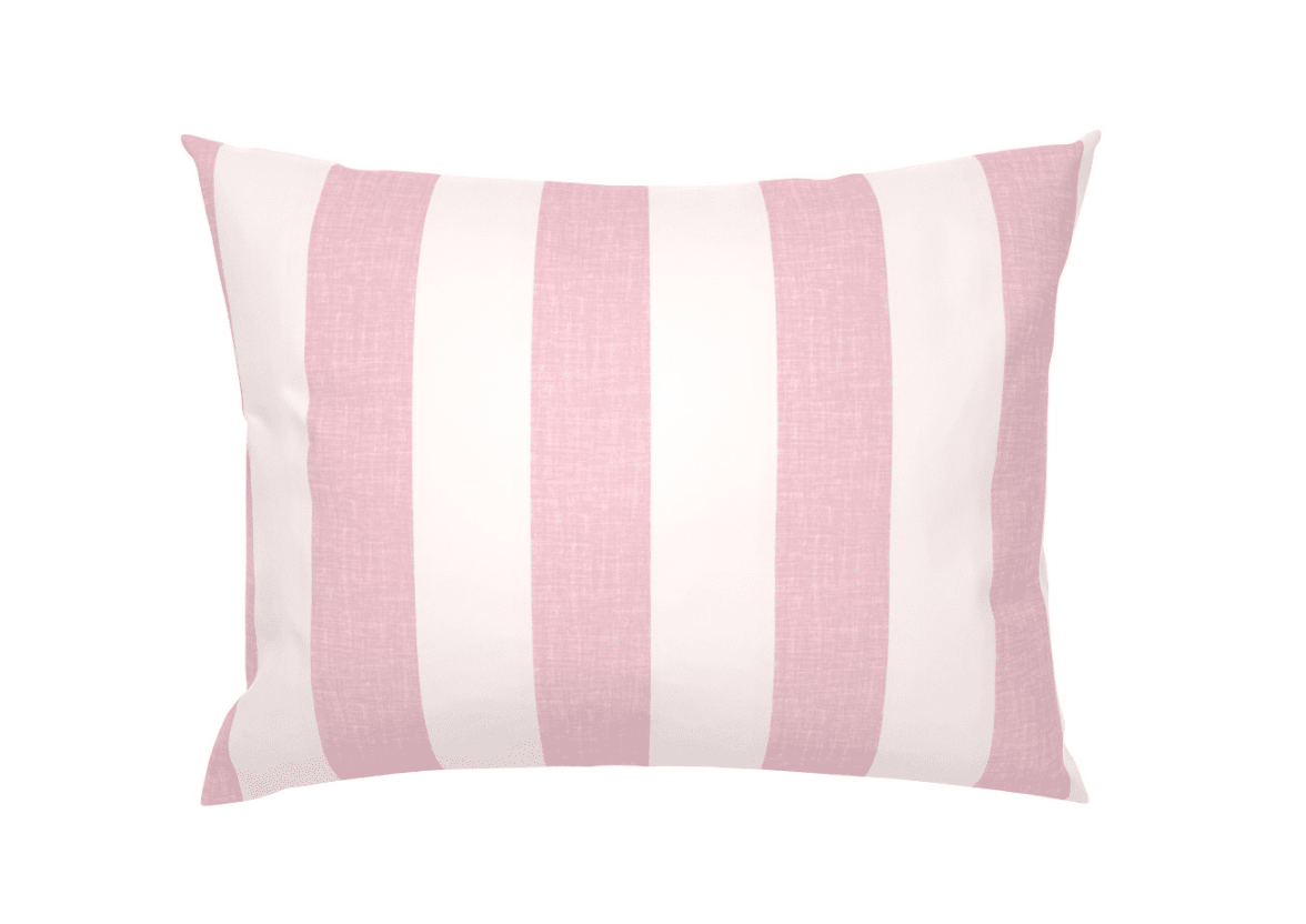 CABANA STRIPE DUVET IN PINK