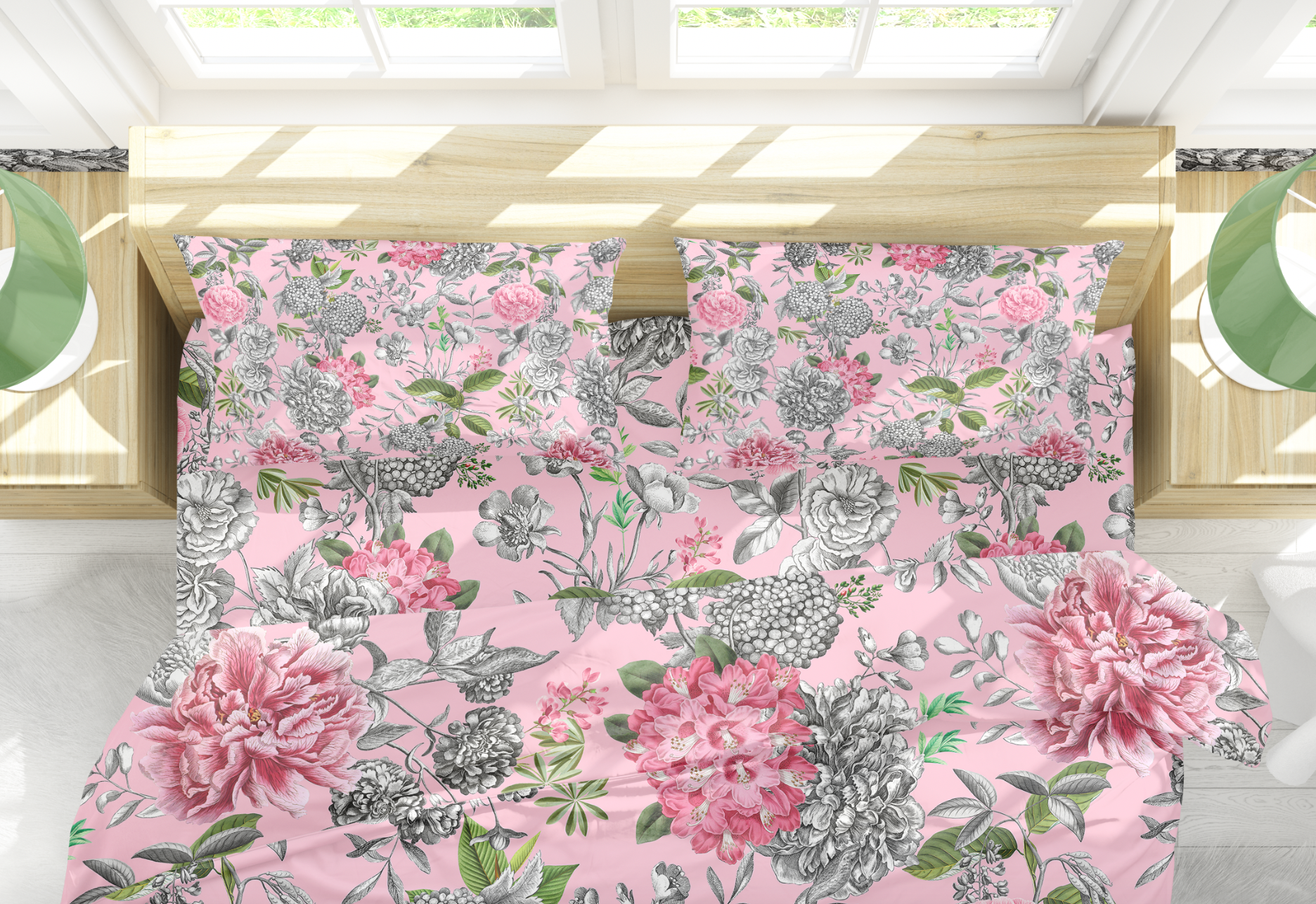 KATHARINE DUVET IN PEONY