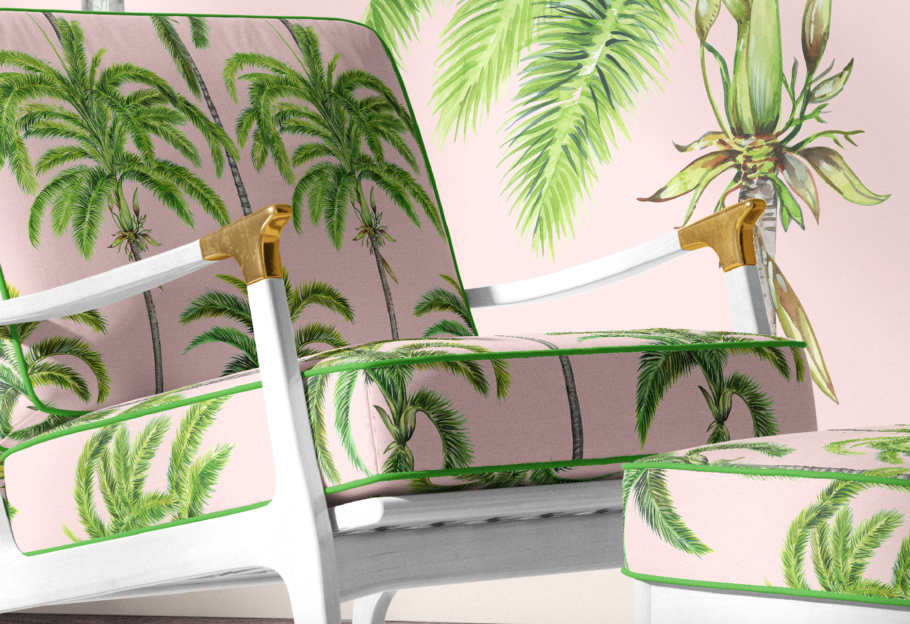 LAS PALMAS FABRIC IN SHELL