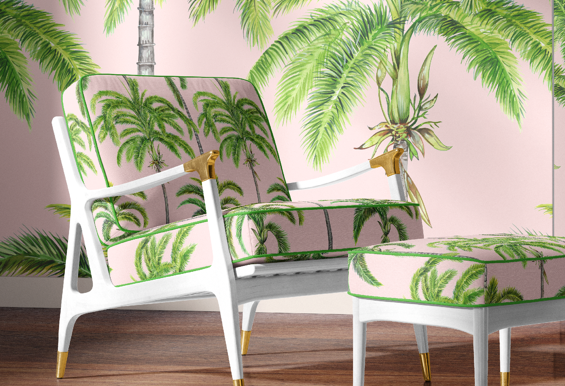 LAS PALMAS FABRIC IN SHELL