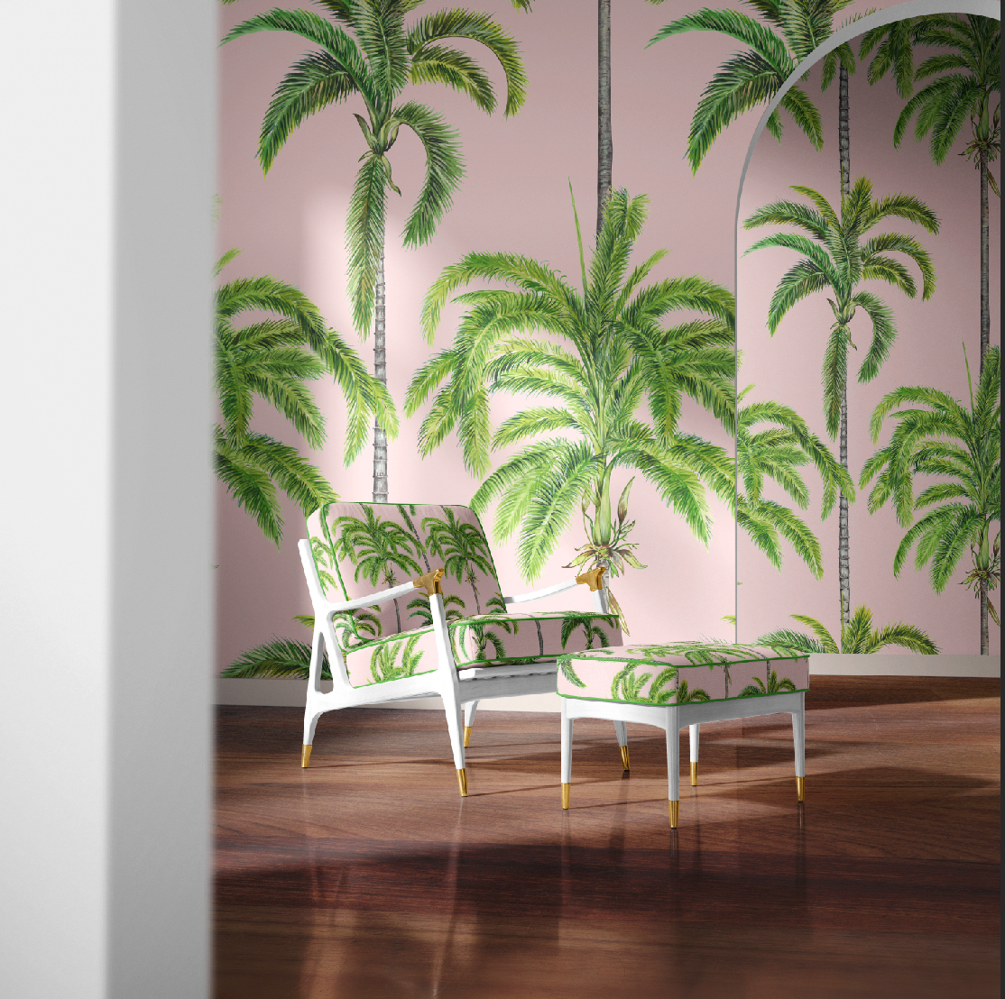 LAS PALMAS FABRIC IN SHELL