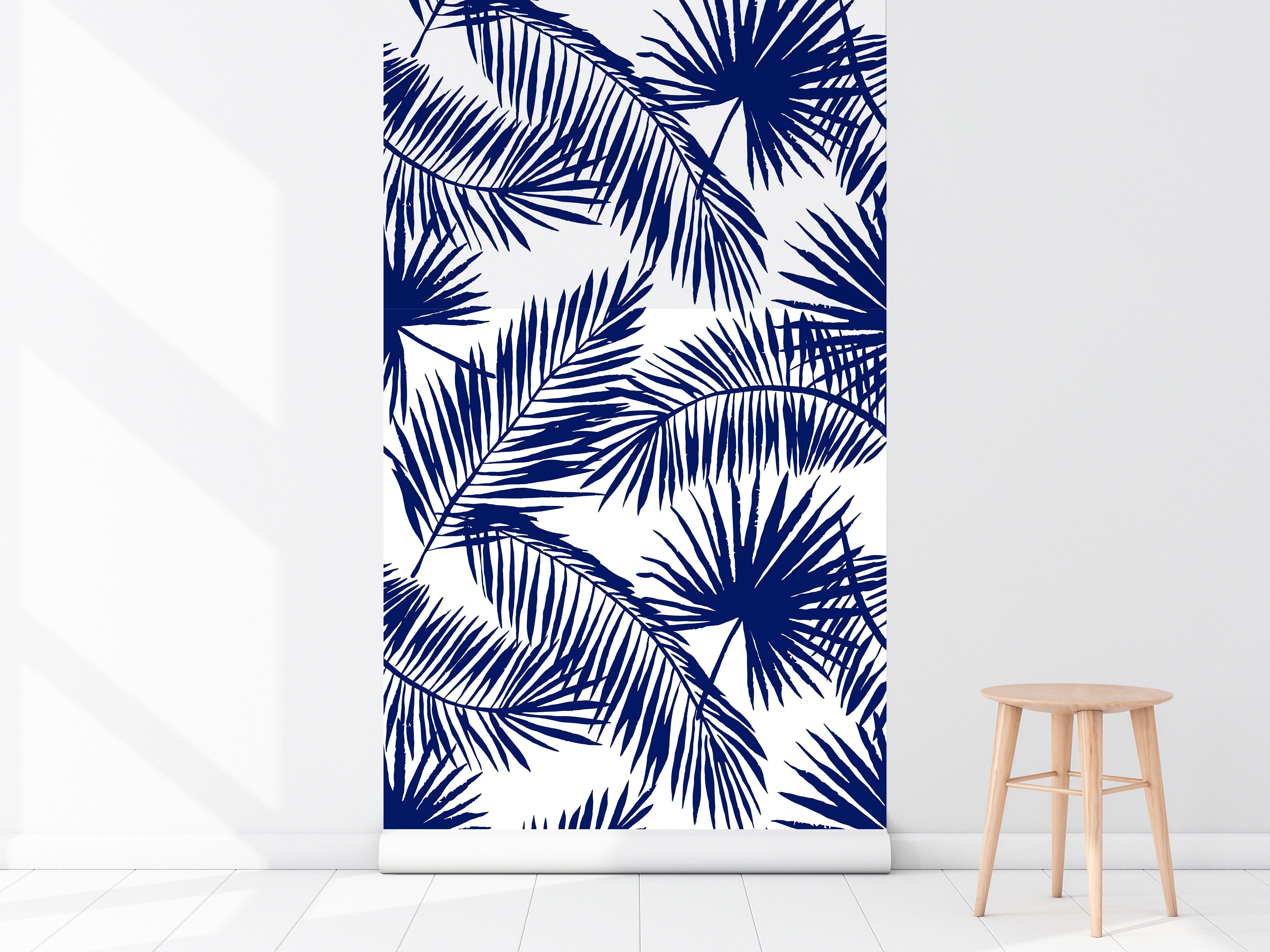 KEY WEST IN NAVY WALLPAPER - Middy N' Me