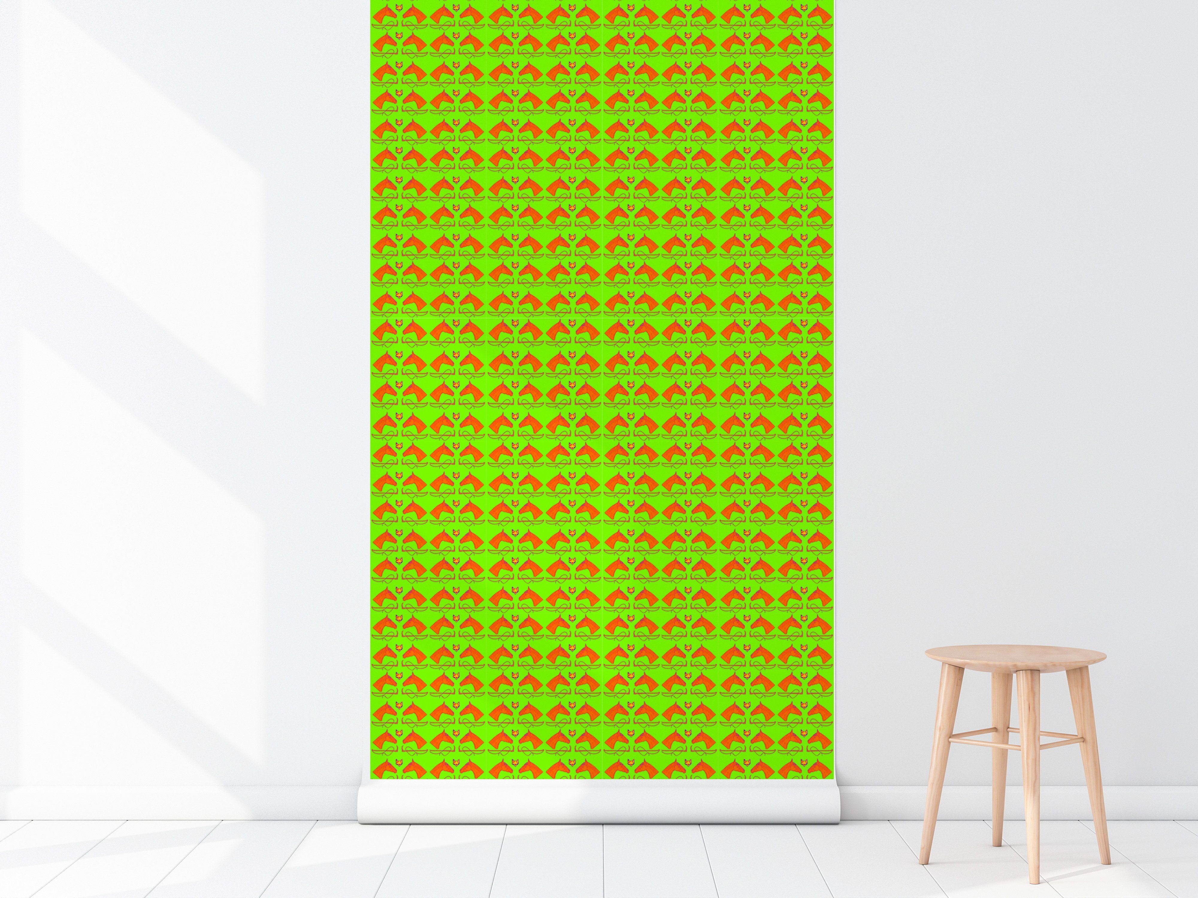 MILLBROOK IN KIWI WALLPAPER - Middy N' Me