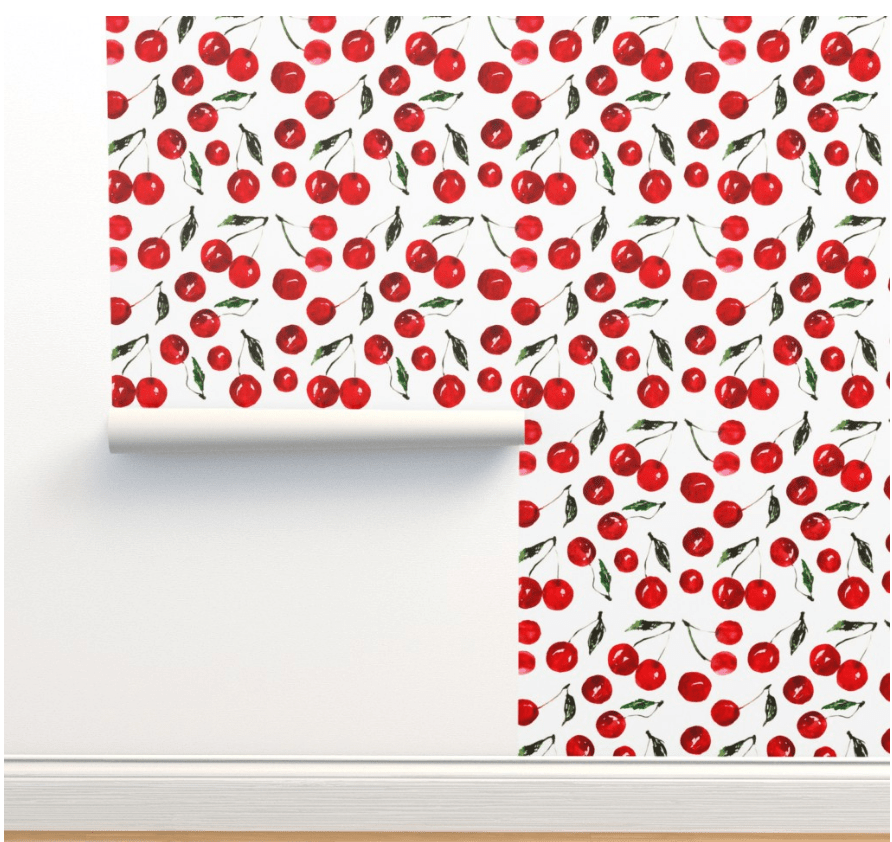 VERY CHERRY WALLPAPER - Middy N' Me