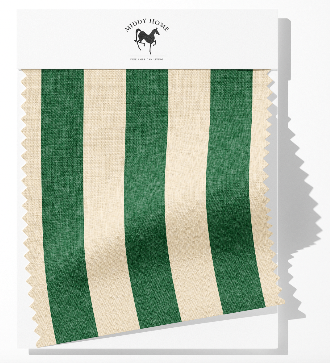 4" CABANA STRIPE IN CLOVER