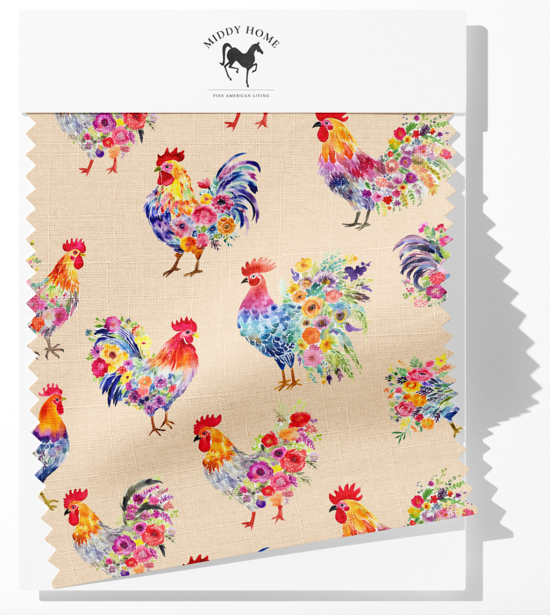 POULET FLEUR FABRIC