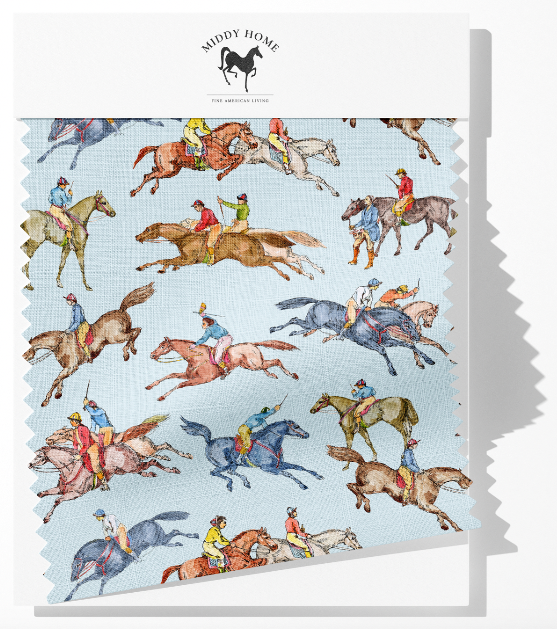 CHELTENHAM FABRIC IN ROBIN'S EGG