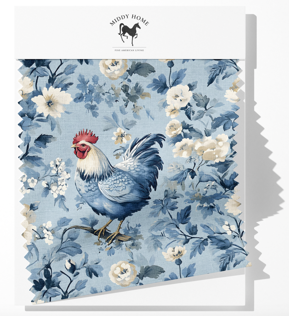 WATERFORD FABRIC IN BLUE