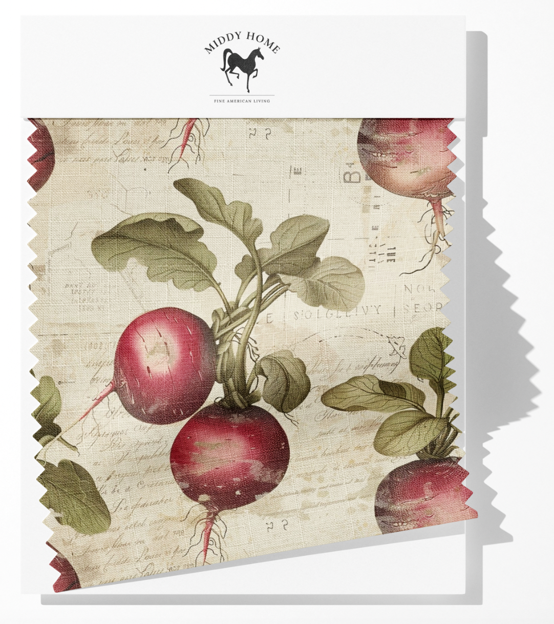 VINTAGE BEETS FABRIC