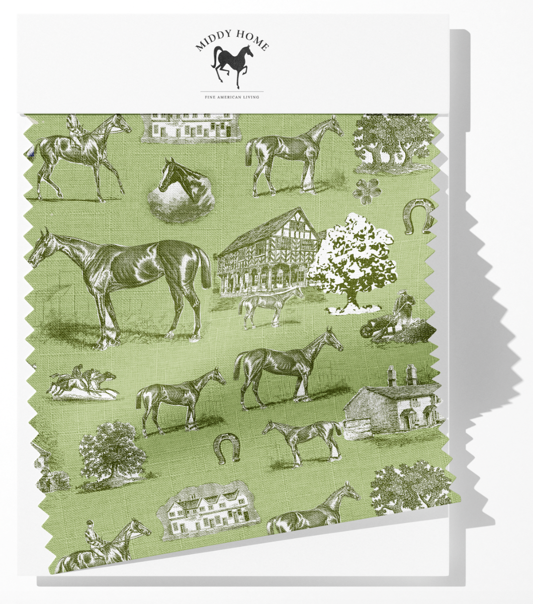 COUNTRY LIVING FABRIC IN SAGE