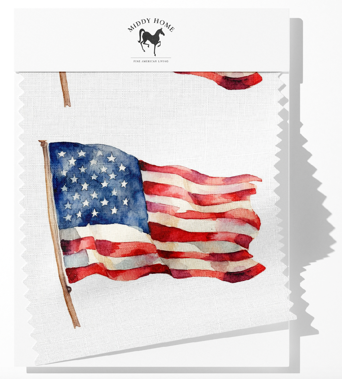 LAND OF THE FREE IN RED WHITE & BLUE